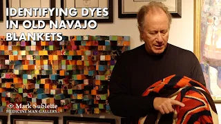 Dyes in Antique Navajo Blankets and Chiefs Blankets
