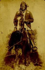 C. S. Fly (1849-1901) Photo of Geronimo No. 188, c. 1886, 8.5" x 5.25"