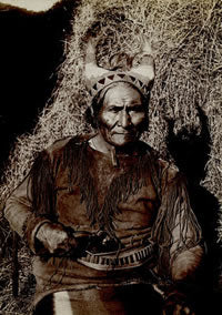 George A. Addison, Geronimo of Yesterday, Fort Sill, Oklahoma, c. 1890, 6.5" x 4.25"