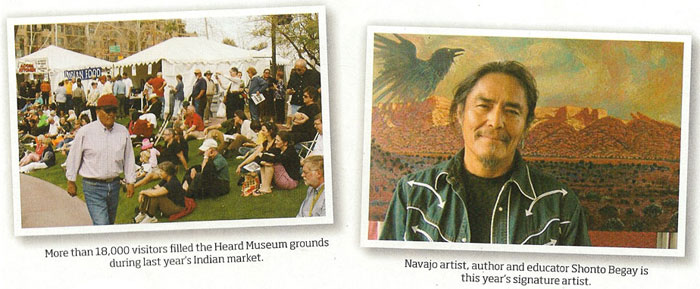 Shonto Begay, Western Art Collector, March 2011