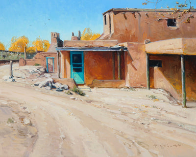 Josh Elliott, Colors of New Mexico, Oil on Panel, 16