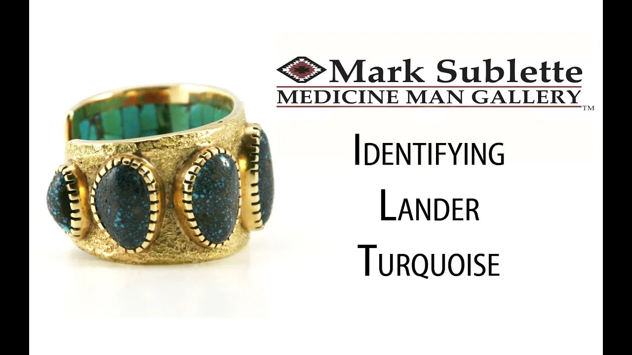 How to Identify Genuine Lander Turquoise in Indian Jewelry