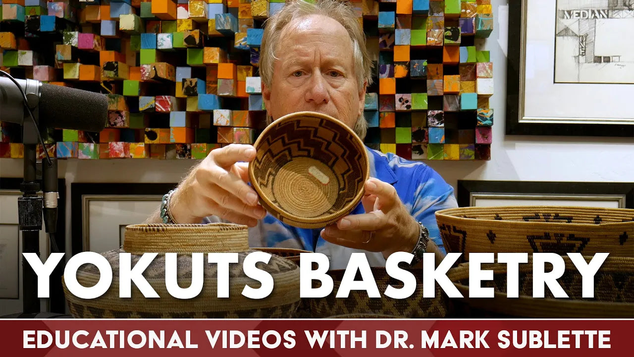 Identifying California Native American Yokuts Baskets