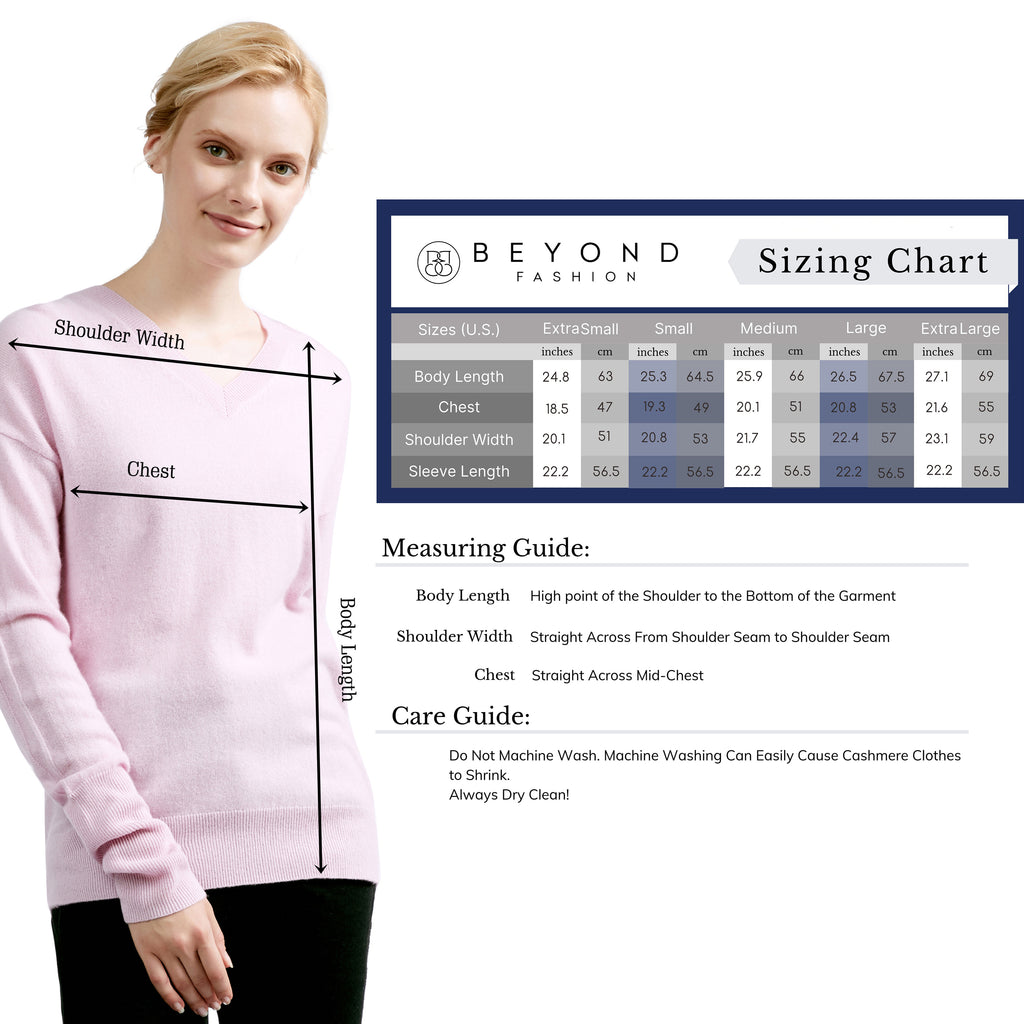 Crewneck Size Chart