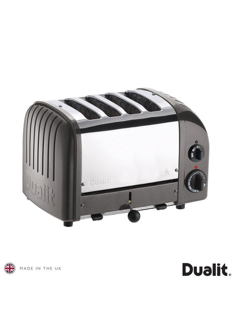 Dualit Toaster, 4-Slice, Charcoal