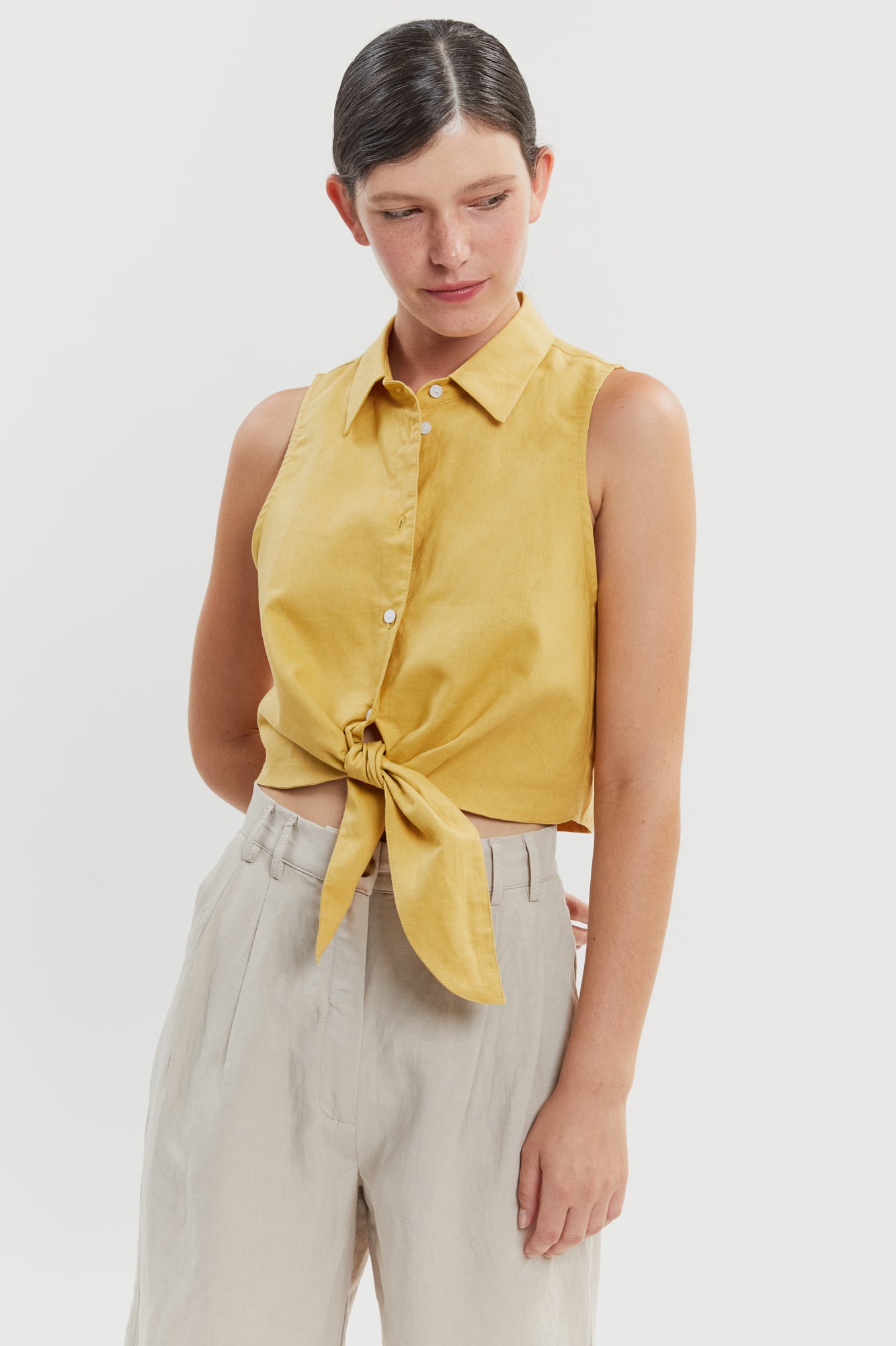 Emma Blouse Yellow