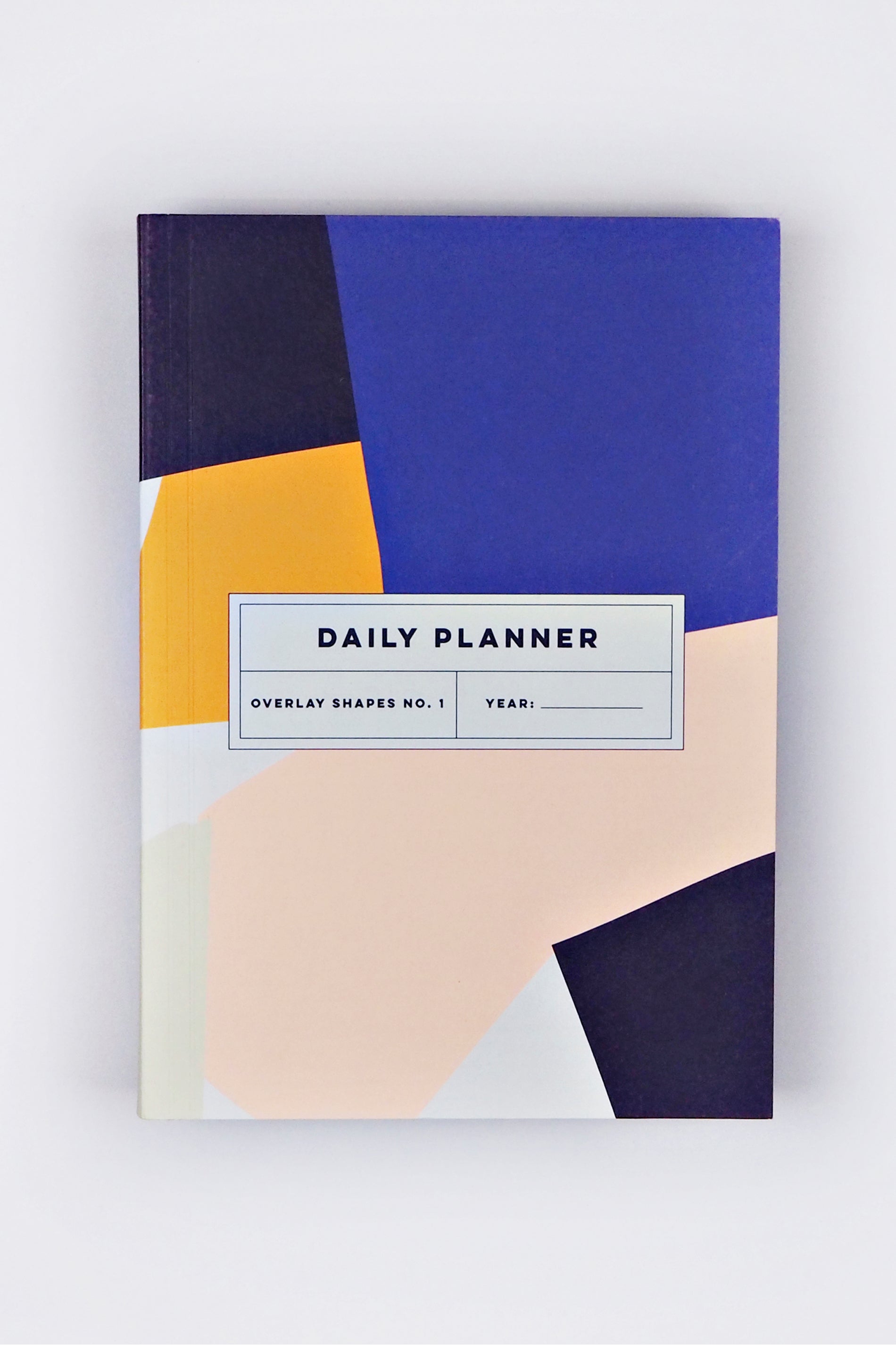 Overlay Shapes -  Undated Daily Planner Book