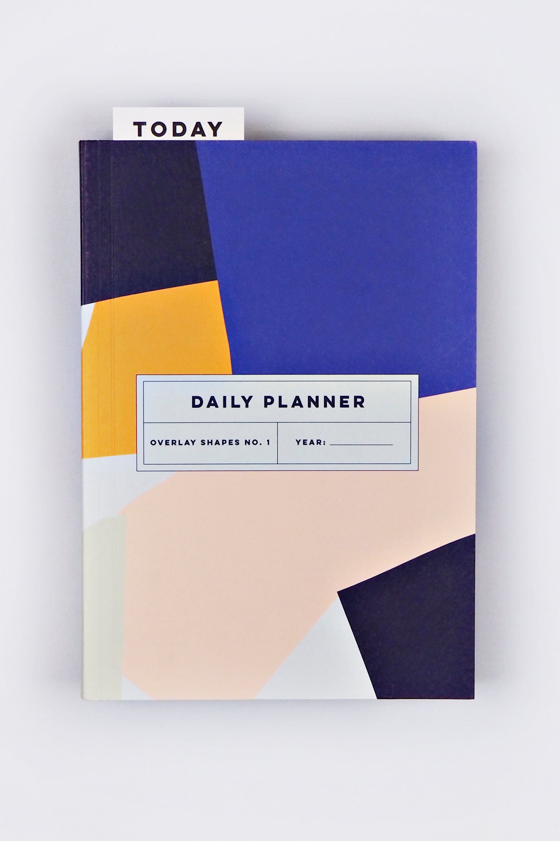 Overlay Shapes -  Undated Daily Planner Book