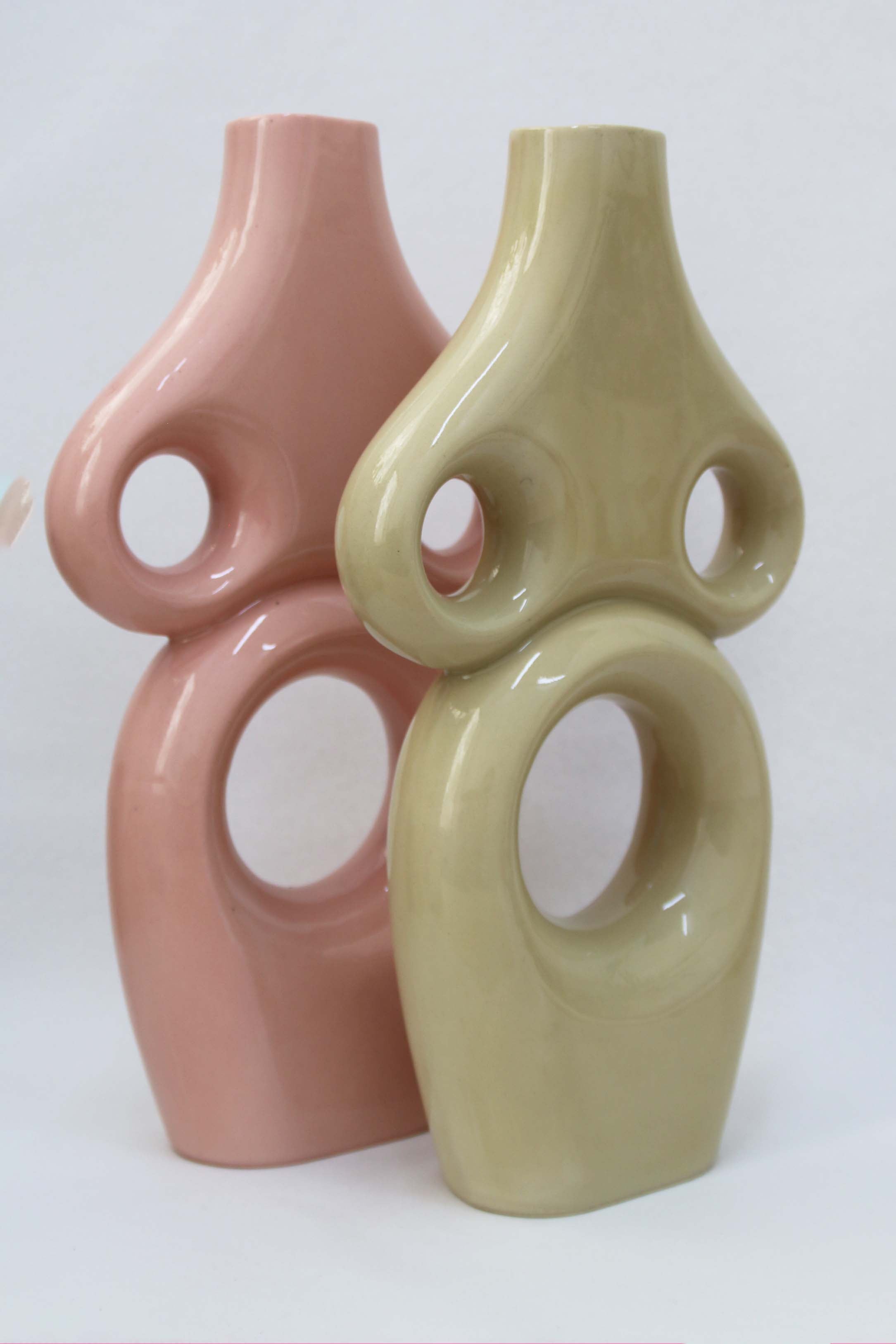 Woman Vase - Beige