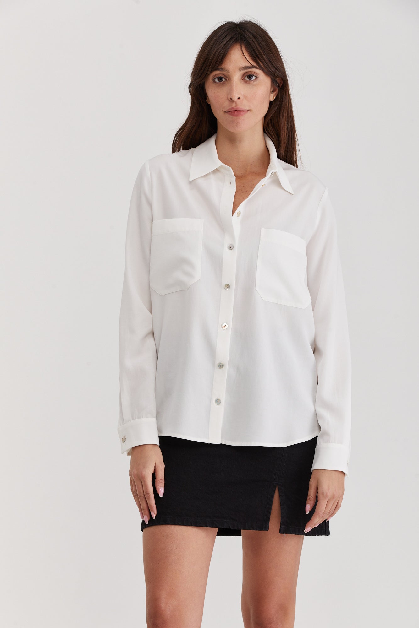 Miles Blouse White