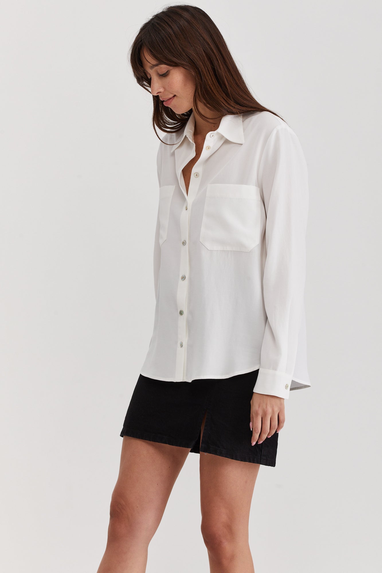 Miles Blouse White