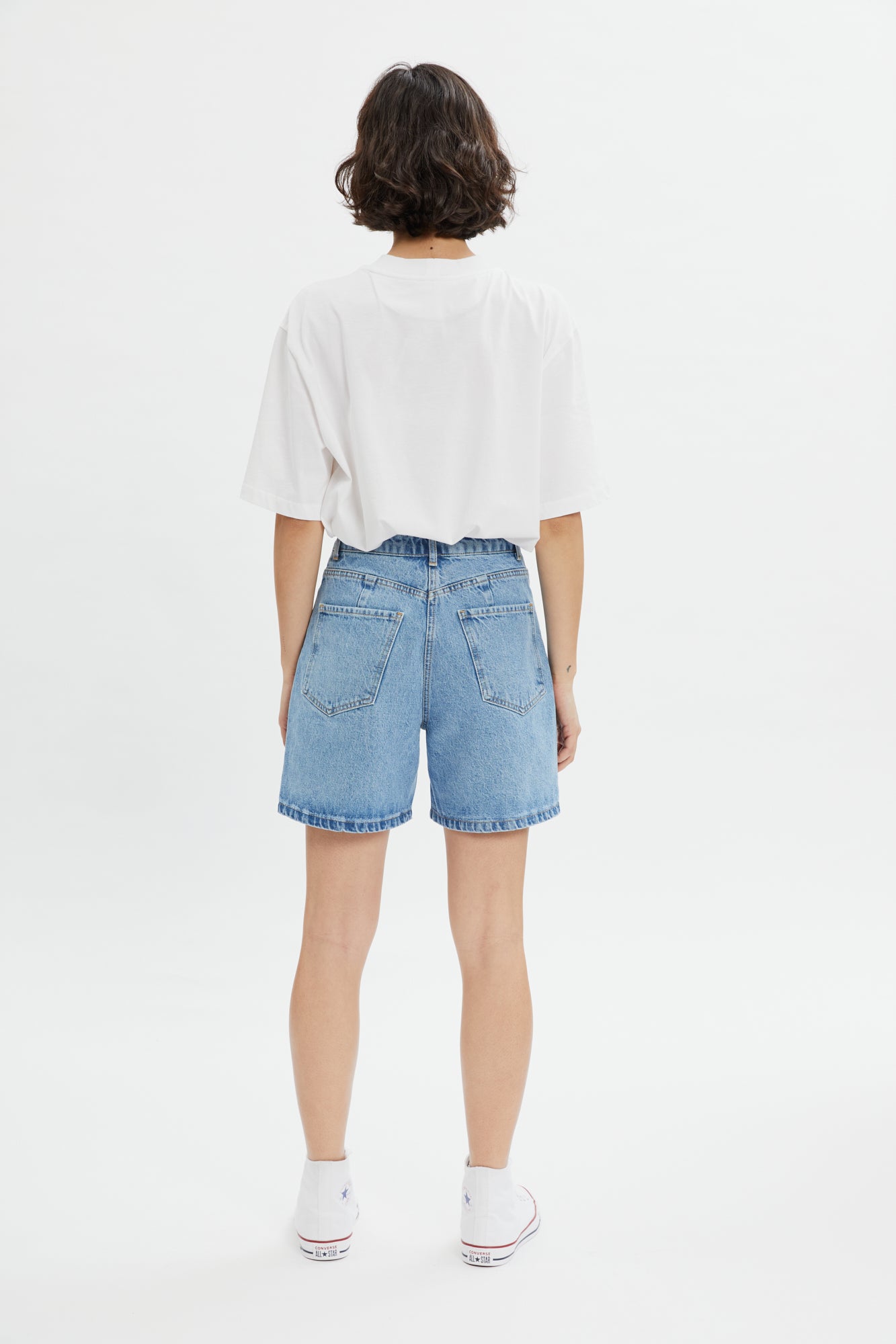 Short Denim Light Blue