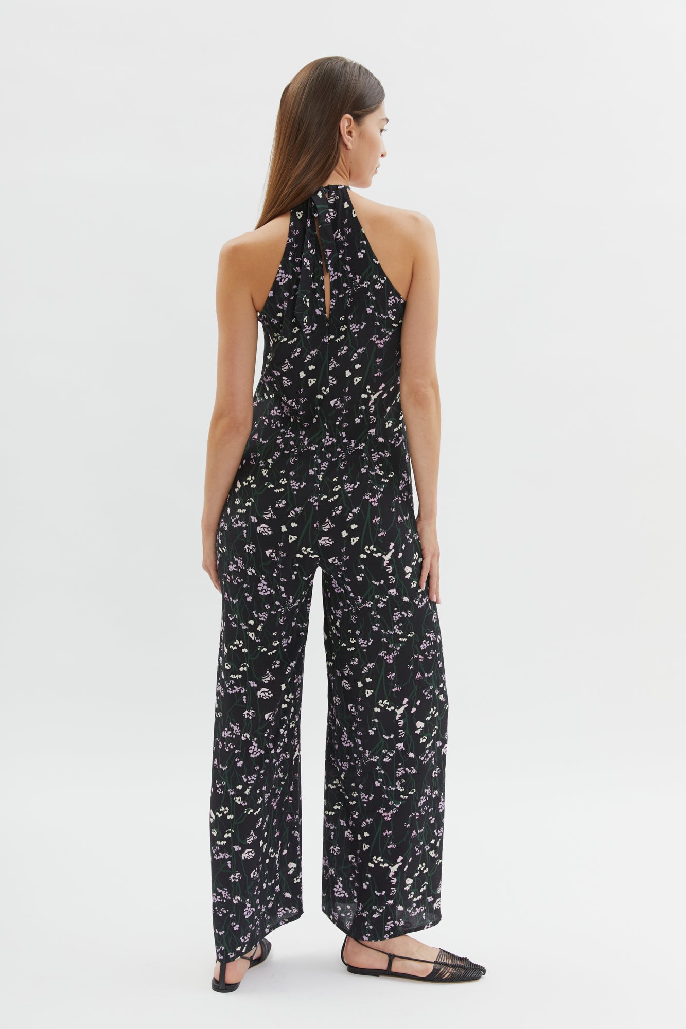 Charlotte Jumpsuit Black Floral