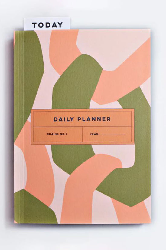 Chains  -  Undated Daily Planner Book