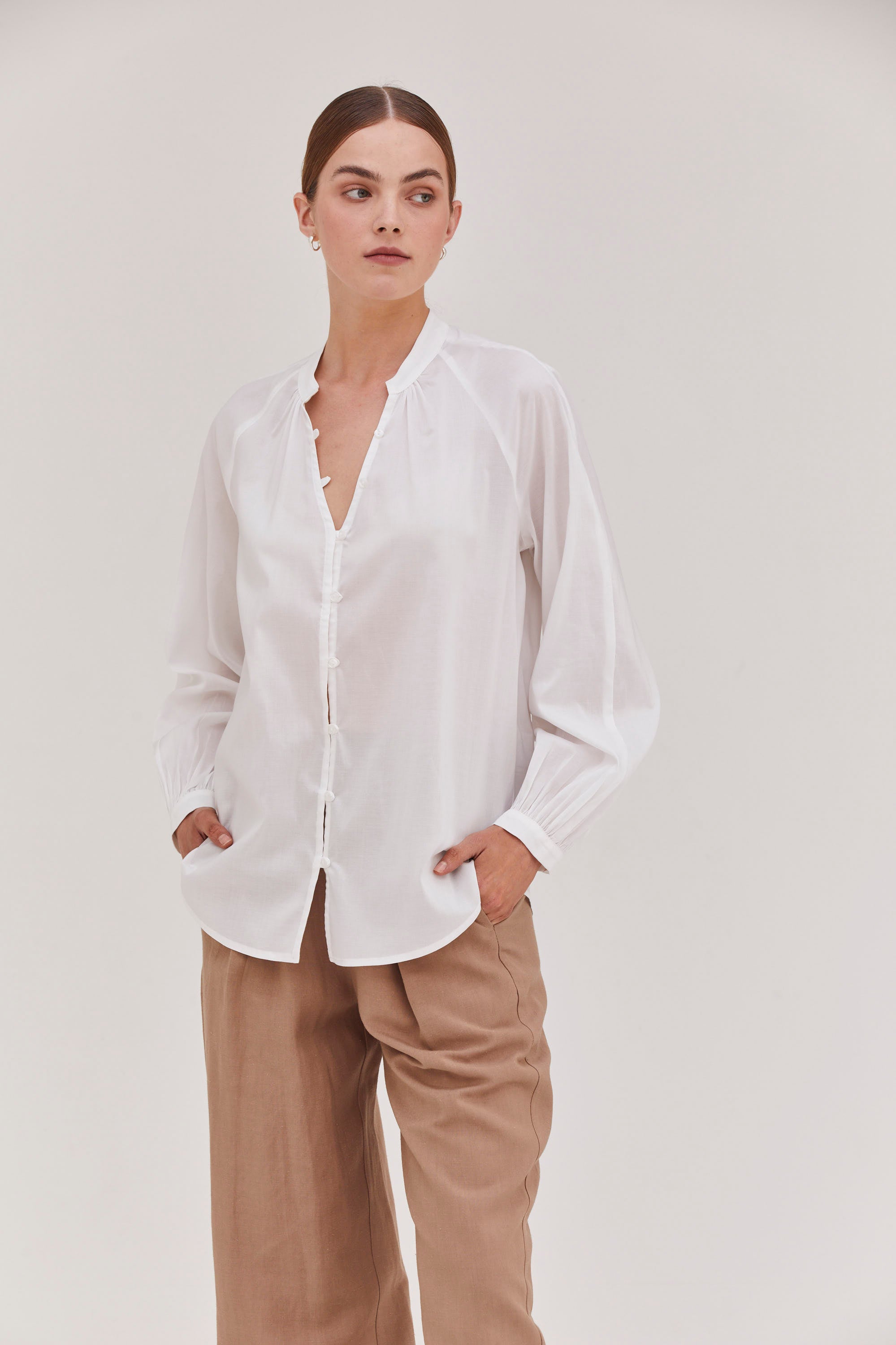 Paros Blouse White