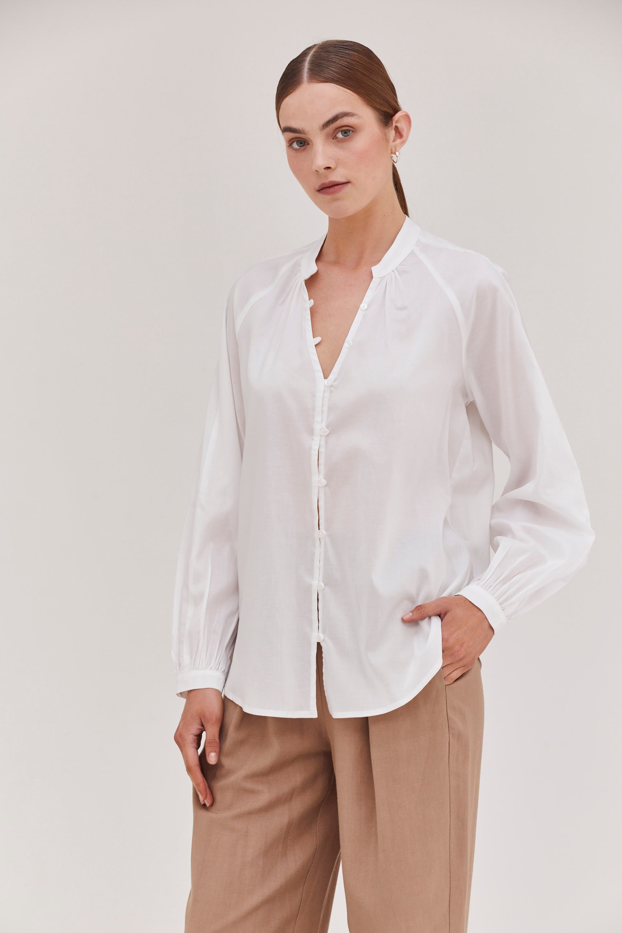 Paros Blouse White