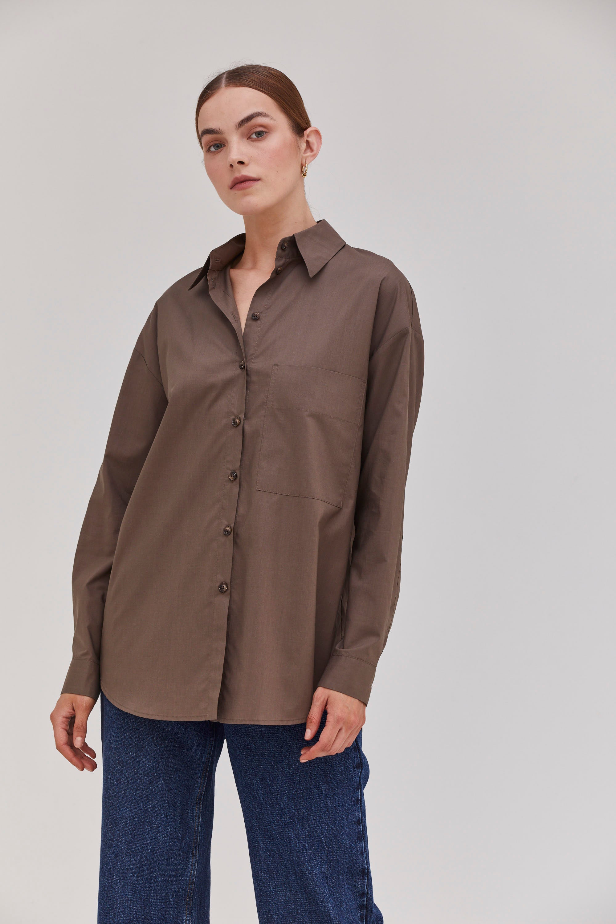 Andy Blouse Brown