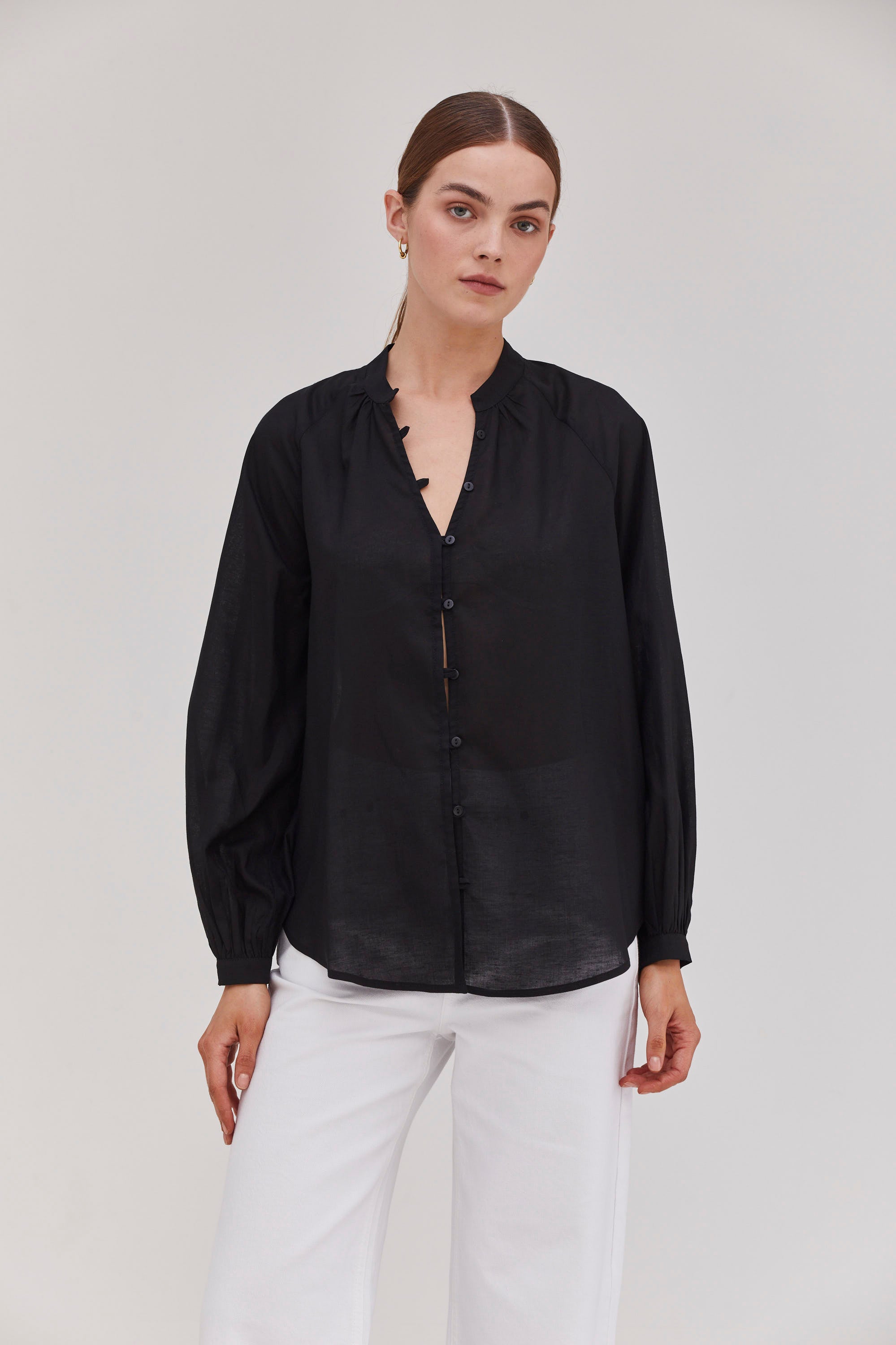 Paros Blouse Black