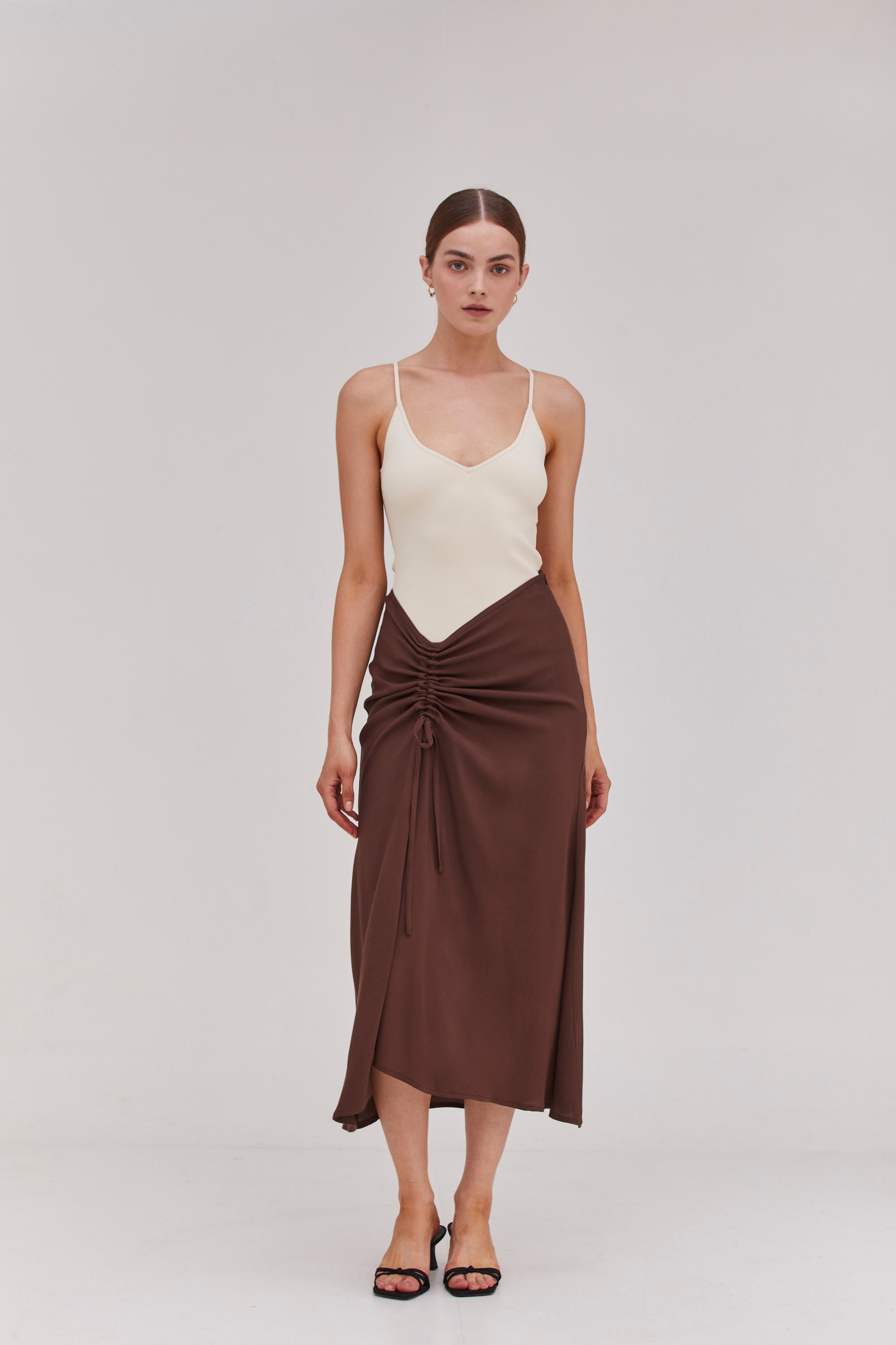 Luna Skirt Brown