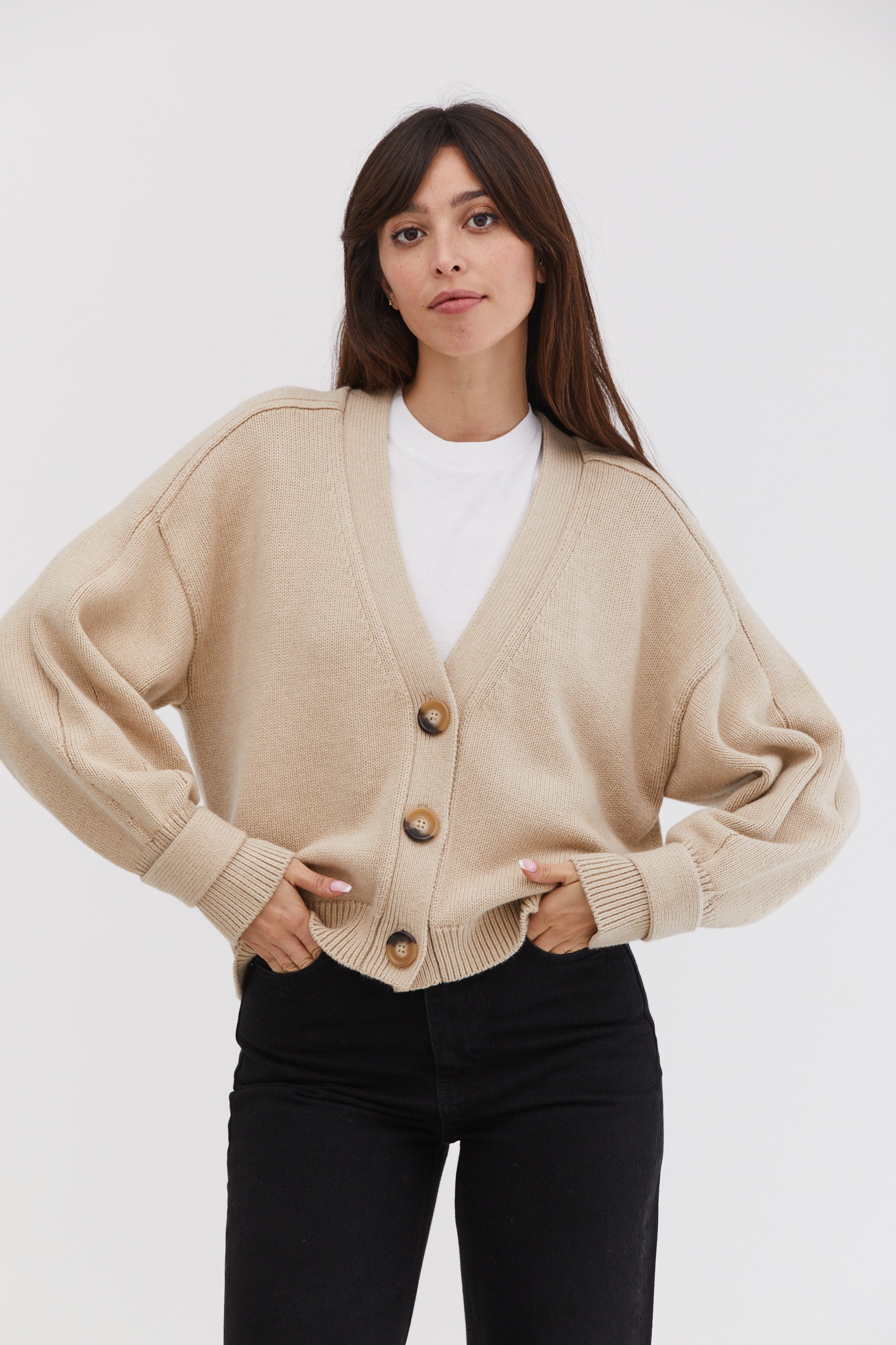 Mia Cardigan Beige