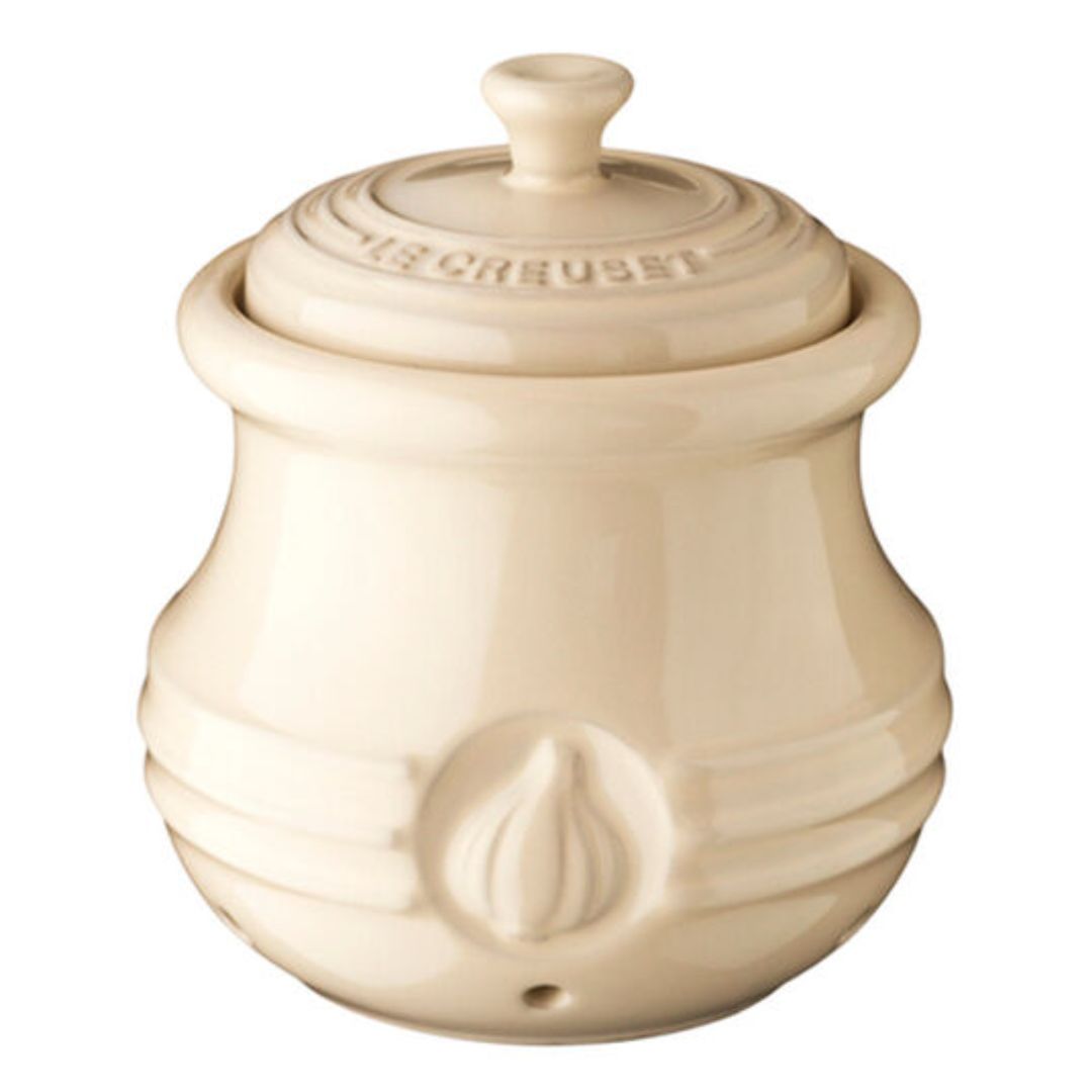 Pote para Alho Creme 300ml Le Creuset