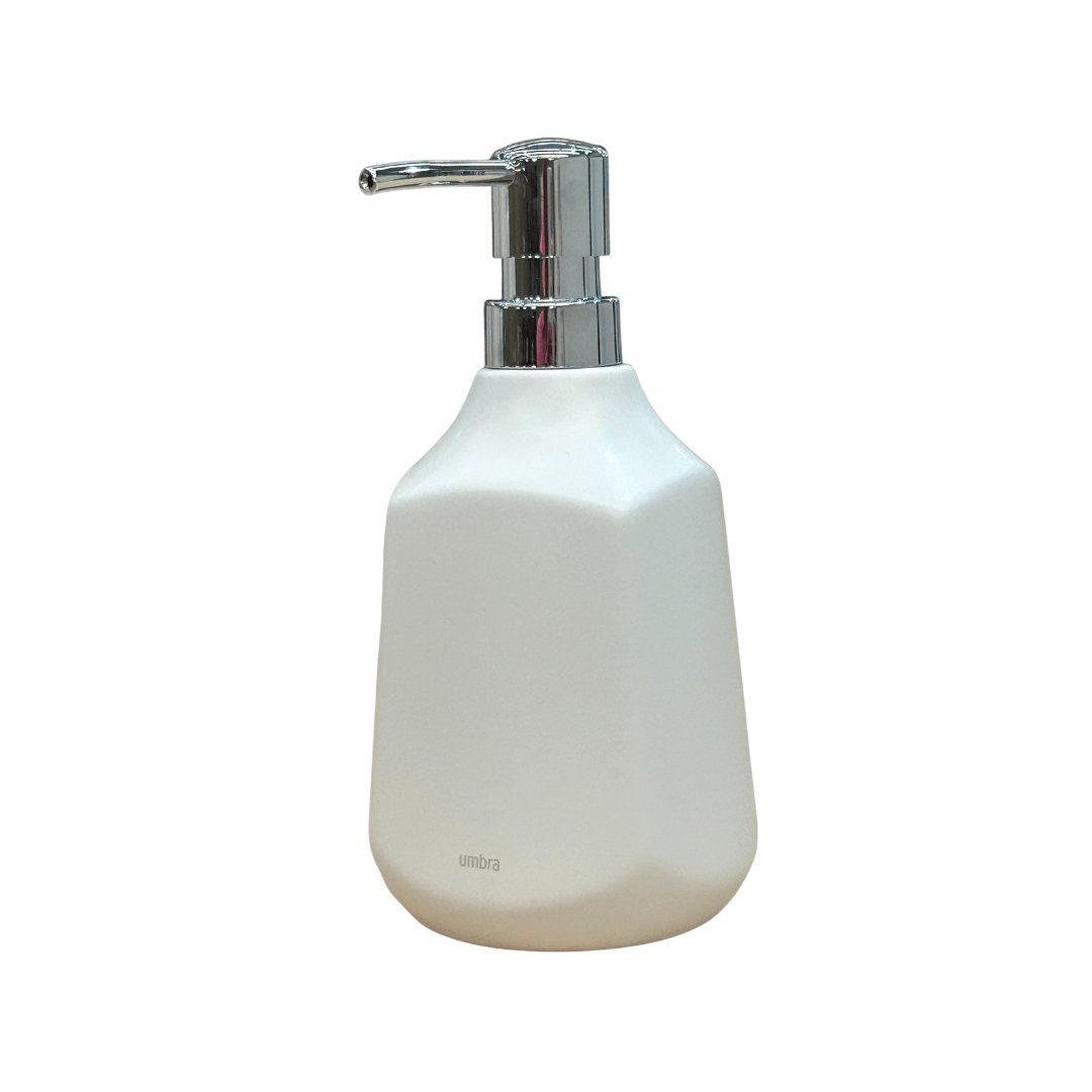 Dispenser Porta Sabonete Liquido Corsa Branco 384ml