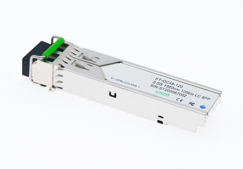 2.488Gbps SFP 1550nm  Optical Transceiver, 120km  LC Reach