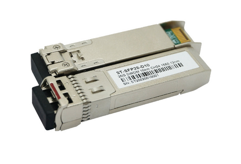 Приемопередатчик 25G DWDM 10 км CH34 1550 нм SFP+