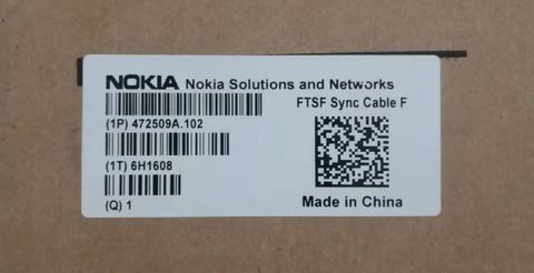 NOKIA FTSF Sync Cable F 472509A