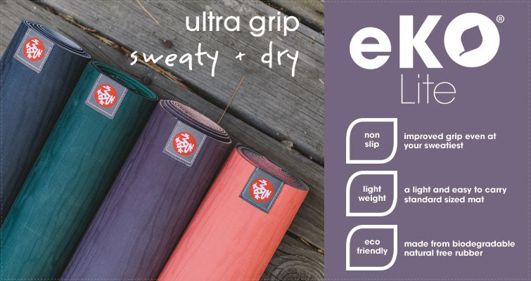 Manduka eKO Superlite Travel Yoga Mat 71” 1.5mm in Black Amethyst Marbled,  Sports Equipment, Exercise & Fitness, Exercise Mats on Carousell