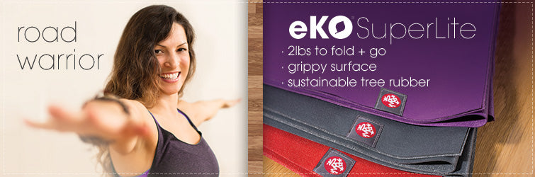 Manduka eKO SuperLite® Travel Mat - Elderberry Dip