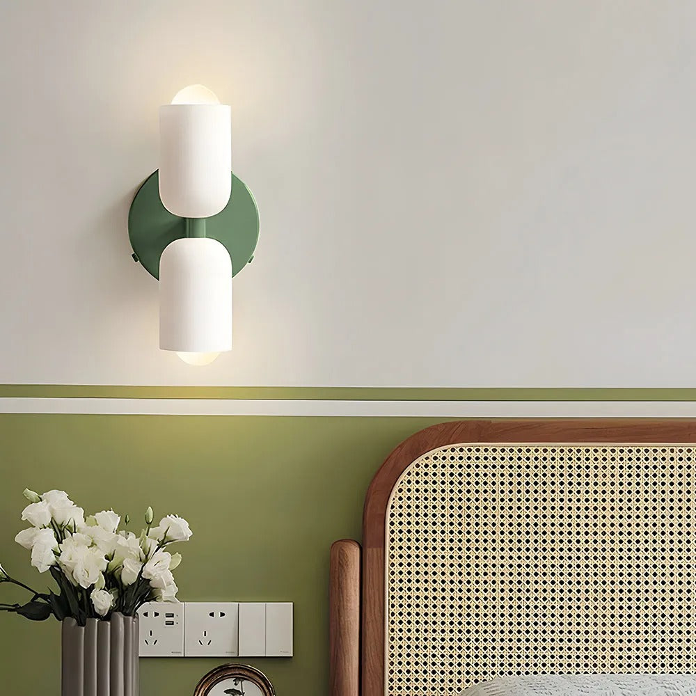 Nico Modern Up-Down Glass Wall Sconce scene1.webp__PID:ad3f3b22-2cf3-4778-b3e8-8a512f67e2a3