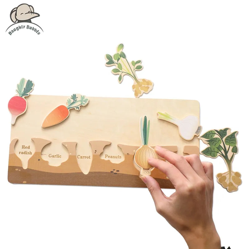 Veggie Learning Adventure - Montessori Educational Toy