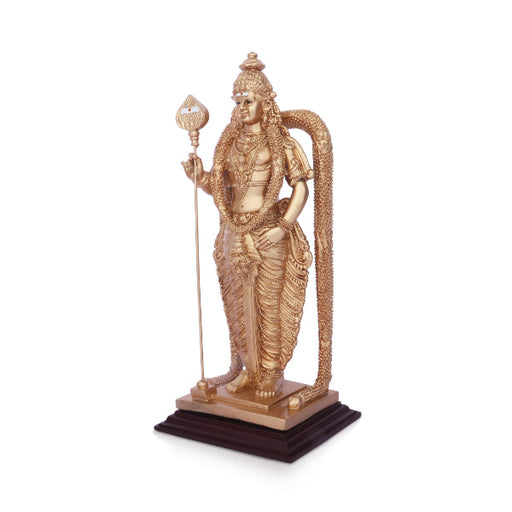 Brass Murugan Valli Deivanai Statue Buy Now 5.5