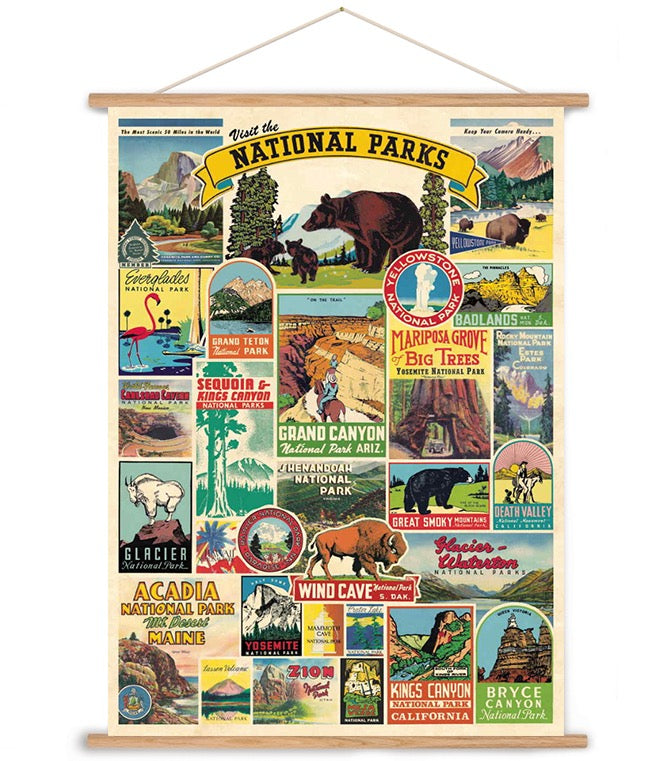 National Parks Art Poster