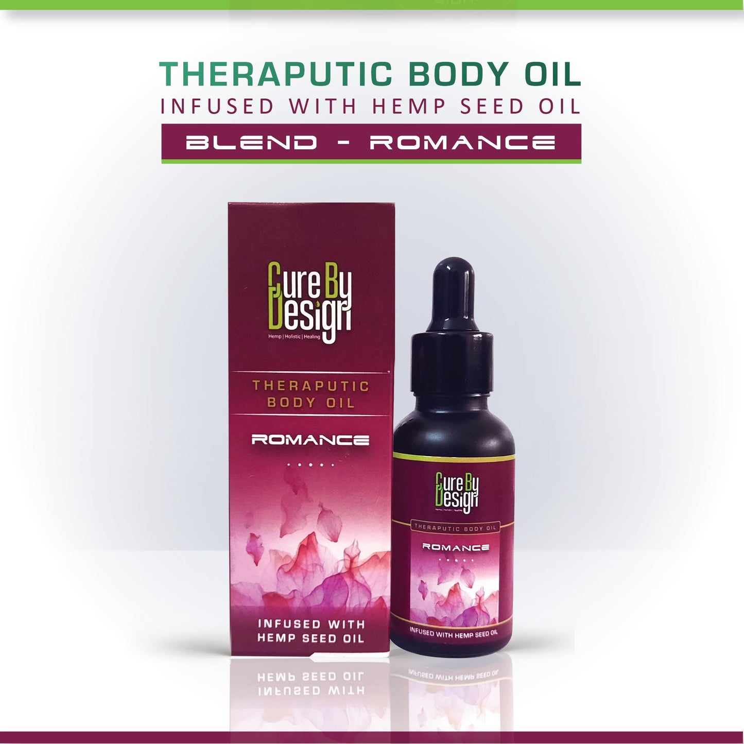 Cure By Design Therapeutic Body Oil 30 ML