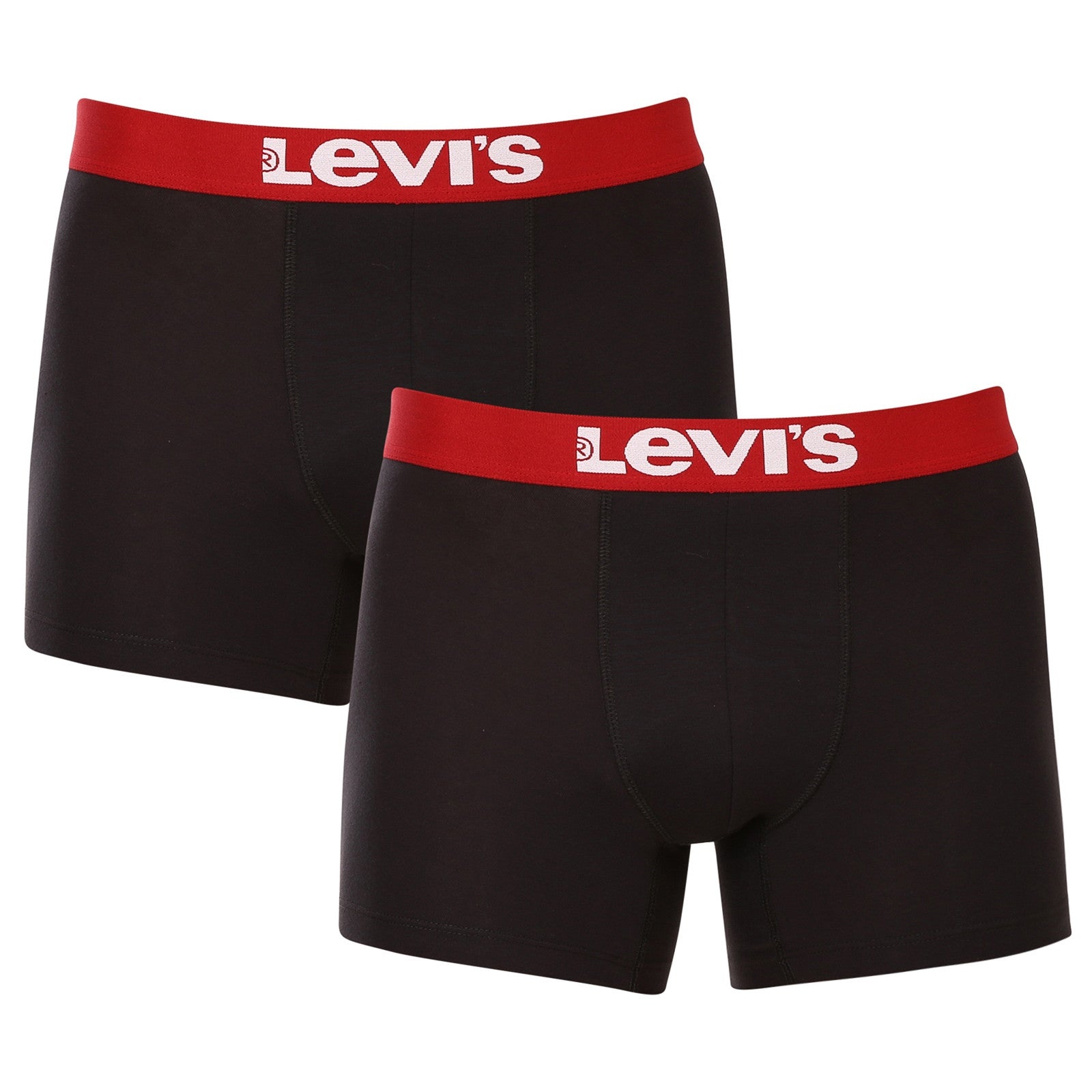 Levi's 2 Pack Boxer Brief - Black Red – Blooms Menswear
