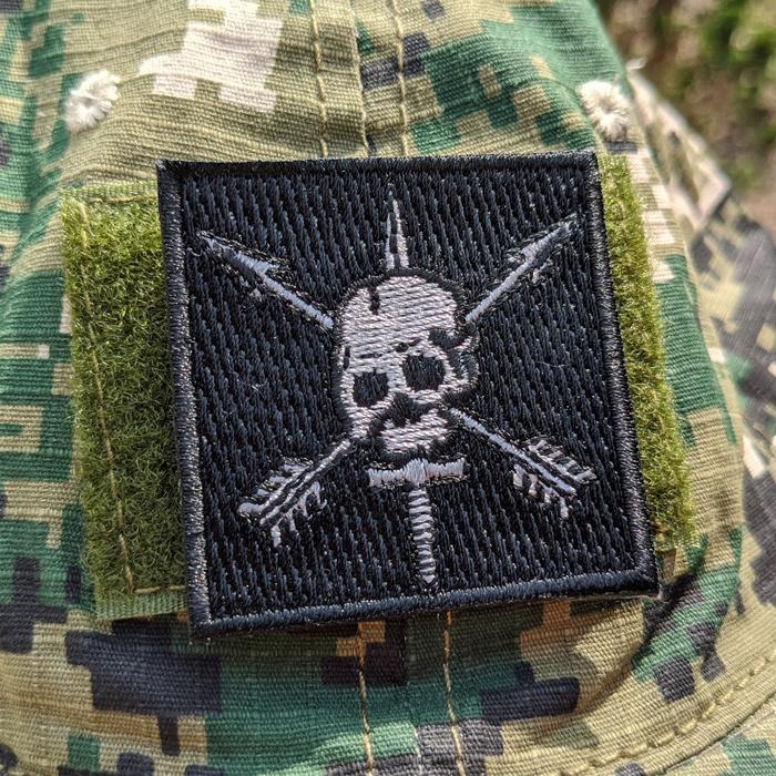 Nous Defions Embroidery Patch – American Marauder