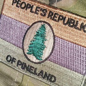 Republic of Pineland Flag Hat Patch - Tactical Edition – American Marauder