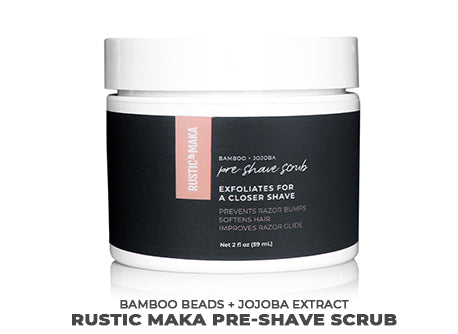 pre shave scrub