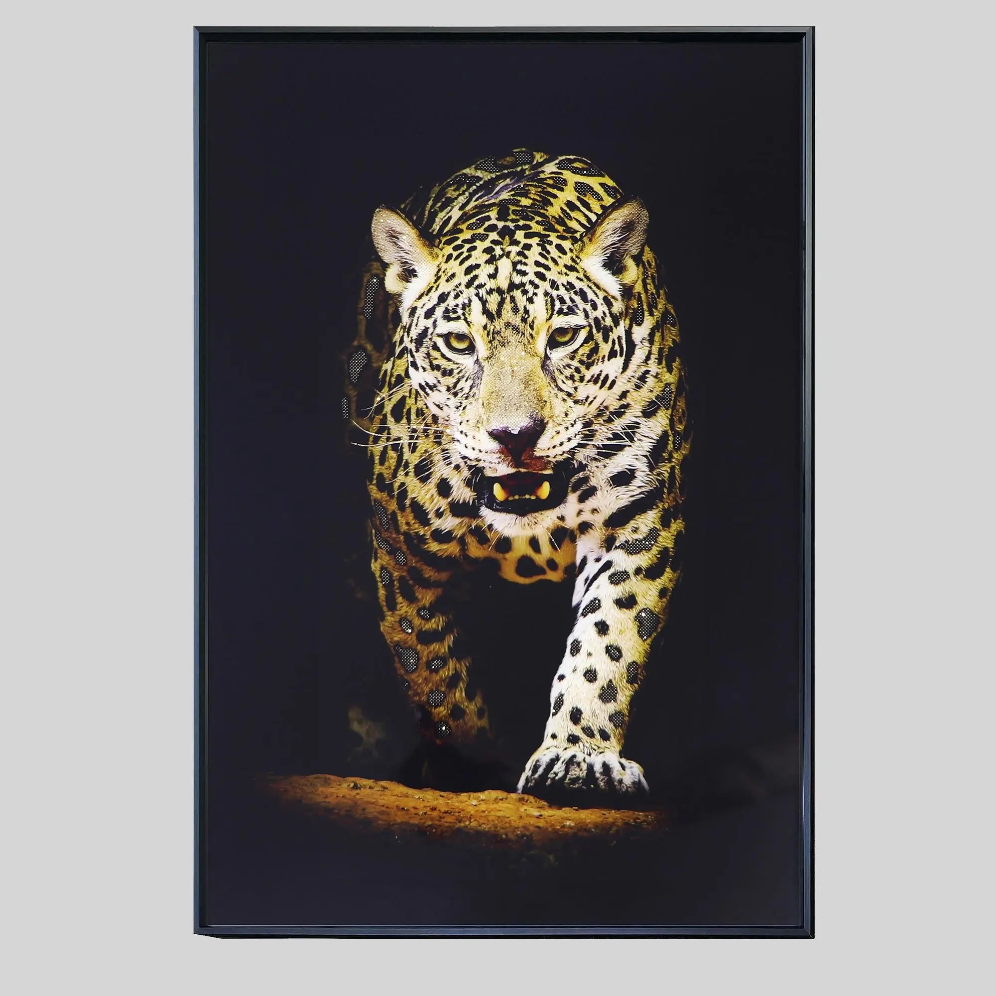 VividTiger 3D Glass Wall Art - DECOR MODISH