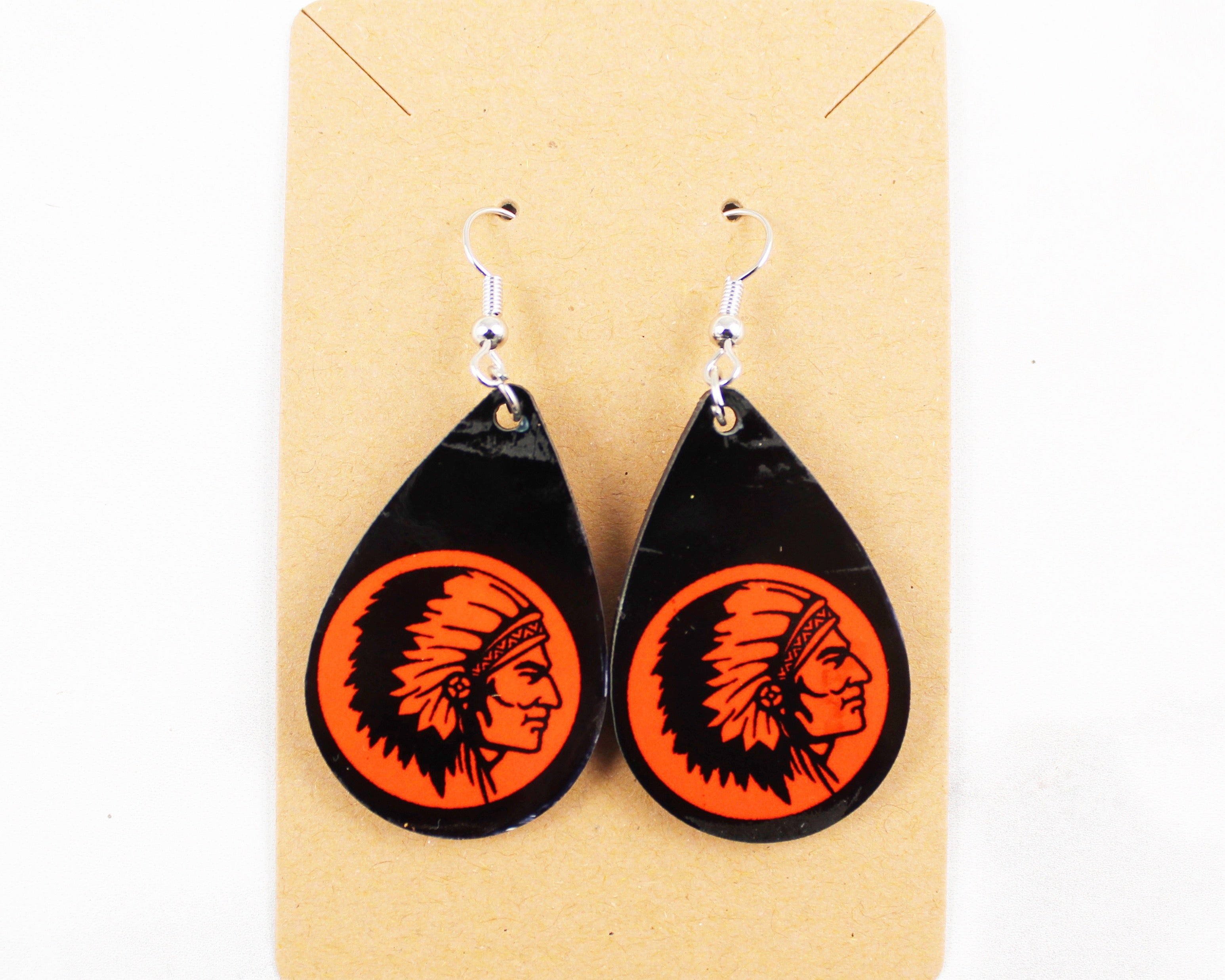 Indians Tear Drop Earrings
