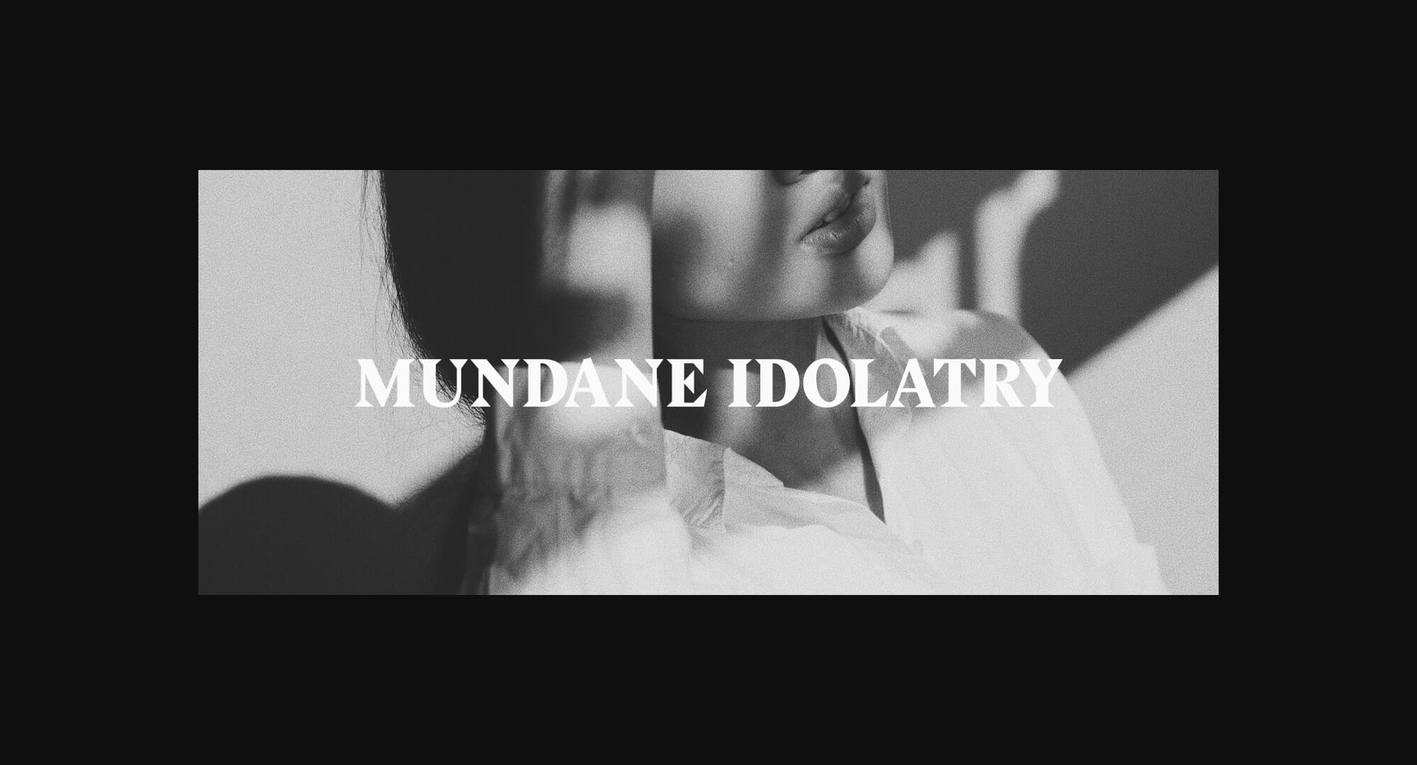 Mundane Idolatry Main Logo