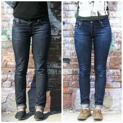 Selvedge denim jeans, stoned washed and raw jeans women | A.P.C.