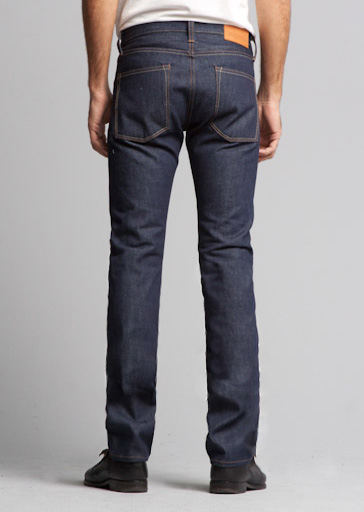 107 Slim Fit Selvedge Denim Jeans - One Wash – Brooklyn Tailors