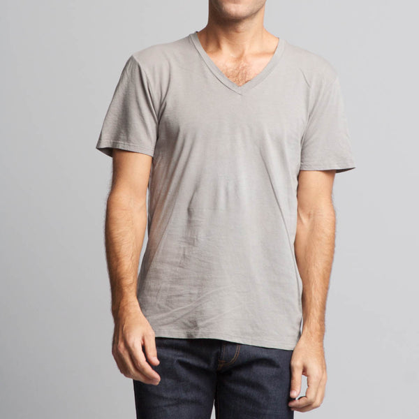 BDC Vee Neck Organic Cotton Tee | Brooklyn Denim Co.