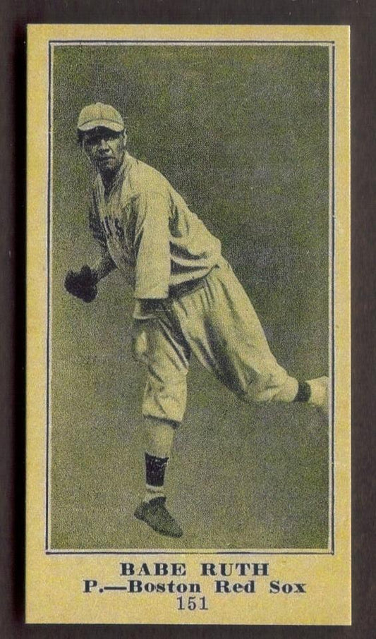 M101-5 Babe Ruth Reprint Rookie Card