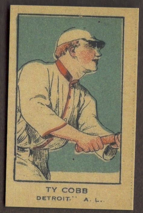 TY COBB RP Card Series of Champions Tigers Miners Extra 1912 T227