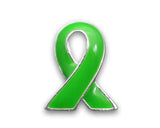 lime green lapel pin for lyme disease