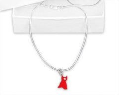 red dress necklace for heart disease